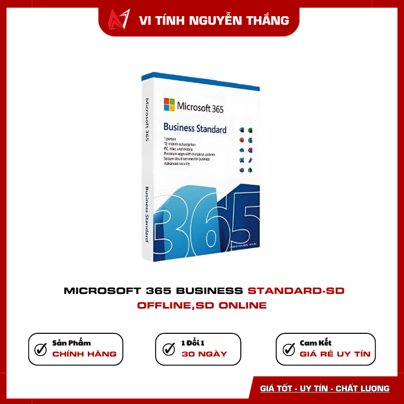 Microsoft 365 Business Standard cho nhóm làm việc Microsoft 365 Business Standard phù hợp nhóm làm việc và doanh nghiệp nhỏ