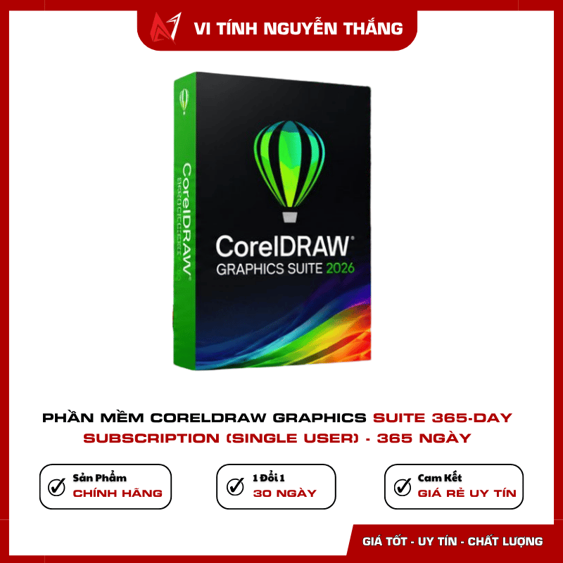 CorelDRAW Graphics Suite 365 ngày cho thiết kế đồ họa