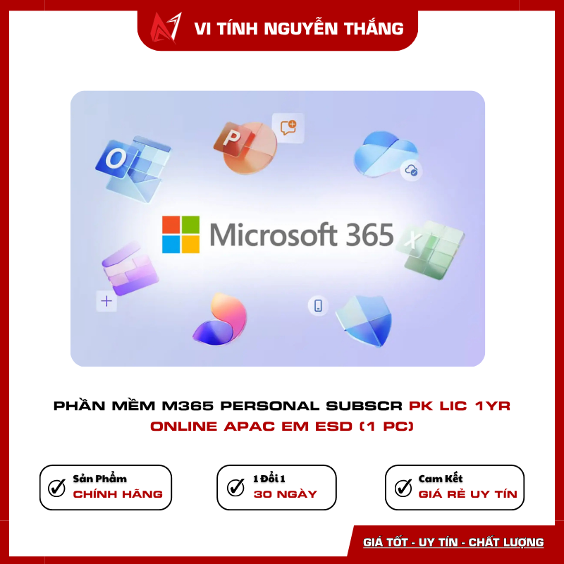Microsoft 365 Personal OneDrive 1TB lưu trữ đám mây