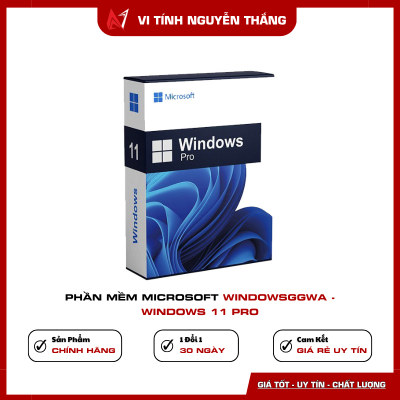 Phần mềm Microsoft WindowsGGWA Windows 11 Pro bản quyền