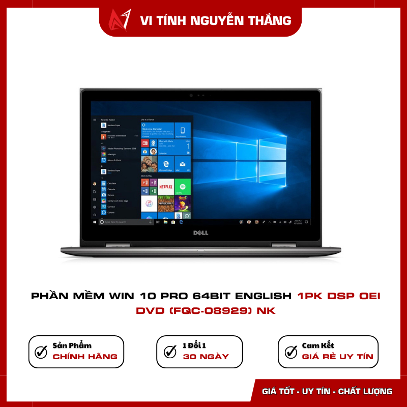 Tư vấn cài Windows 10 Pro bản quyền cho máy tính