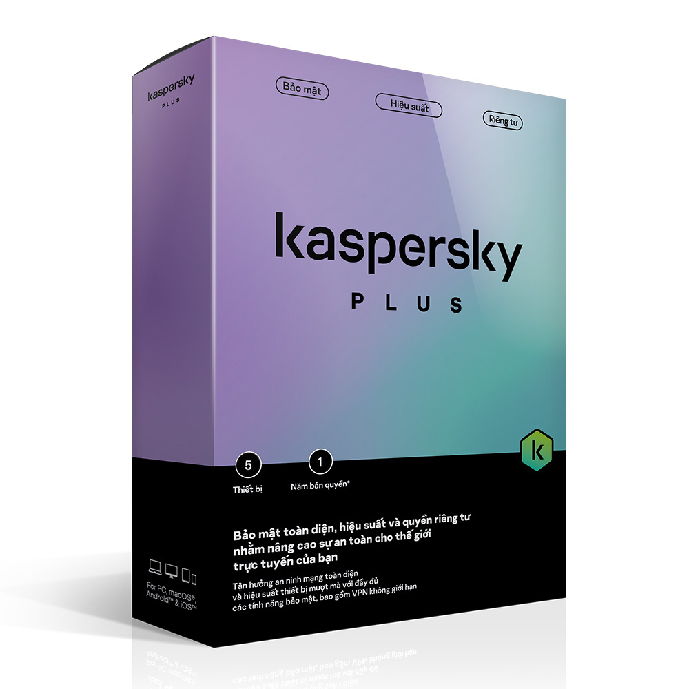Kaspersky Plus chính hãng dễ sử dụng cho người dùng cá nhân Kaspersky Plus chính hãng dễ sử dụng cho người dùng cá nhân