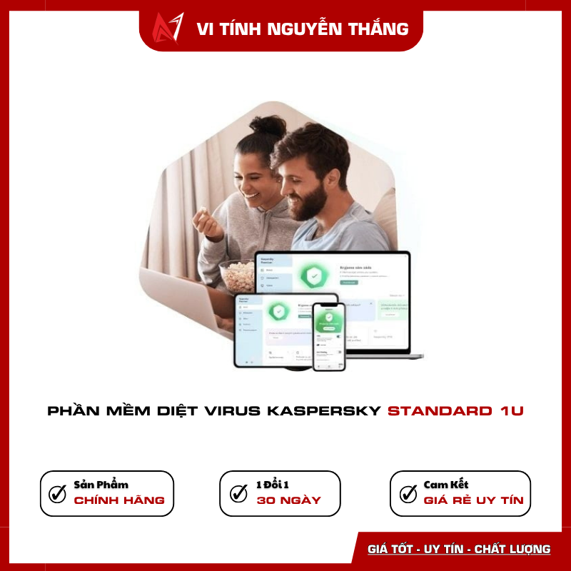 Kaspersky Standard tối ưu hiệu suất thiết bị Kaspersky Standard 1U tối ưu hiệu suất và quản lý ứng dụng