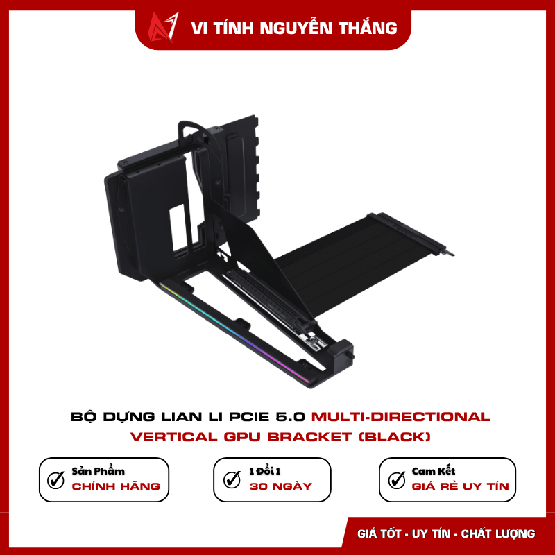 Bộ Dựng Lian Li PCIe 5.0 Multi-Directional Vertical GPU Bracket Black
