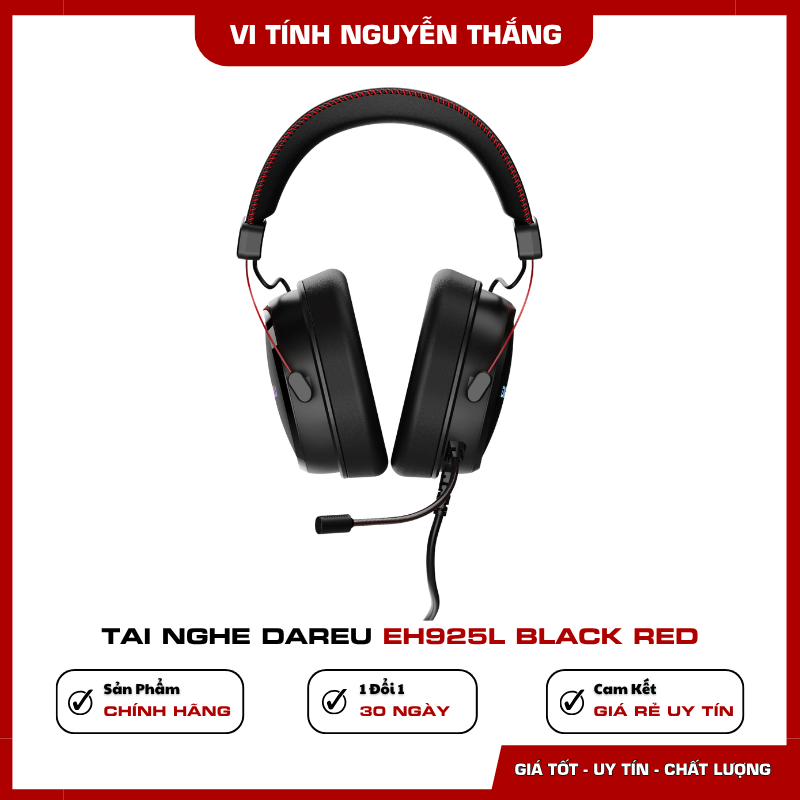 Tai nghe gaming DAREU EH925L âm thanh giả lập 7.1