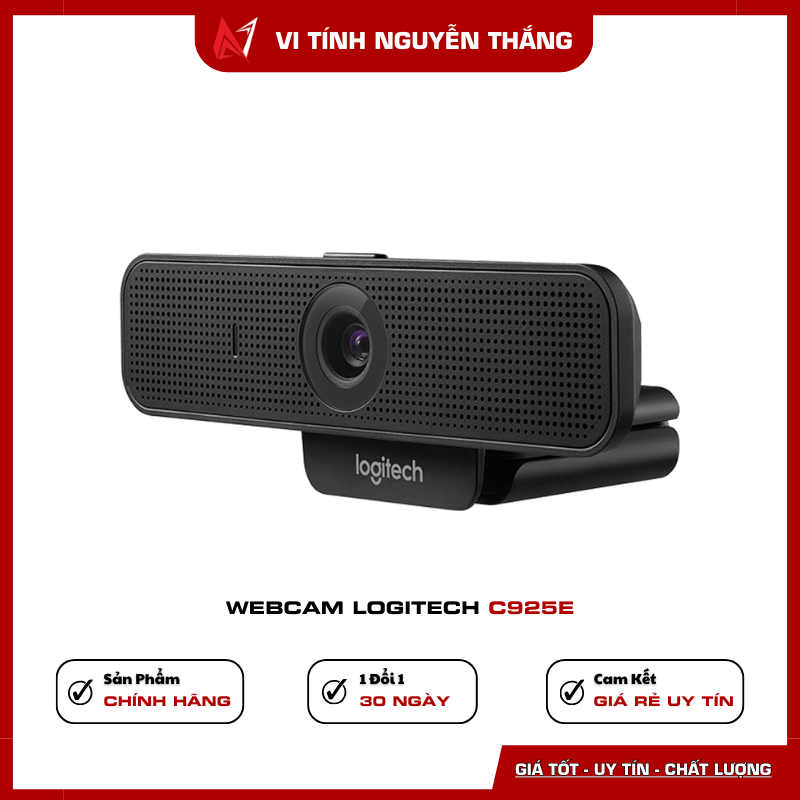 Webcam Logitech C925e hỗ trợ autofocus