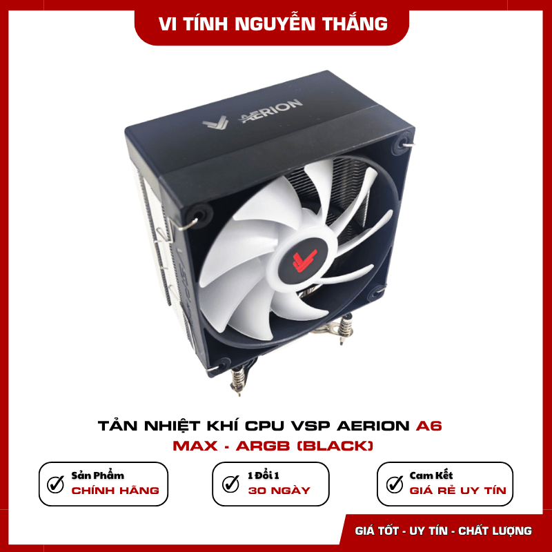 Khối heatsink VSP AERION A6 MAX TDP 220W