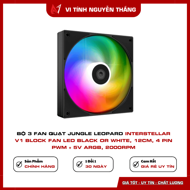 Fan Jungle Leopard Interstellar V1 ARGB