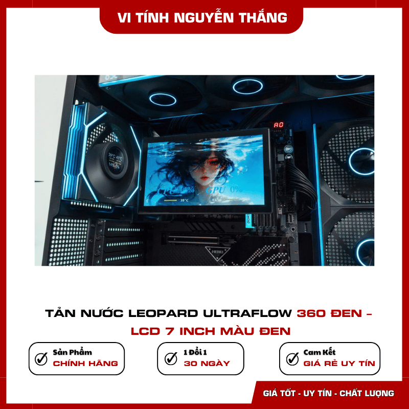 Radiator 360mm của tản nhiệt nước Leopard UltraFlow 360