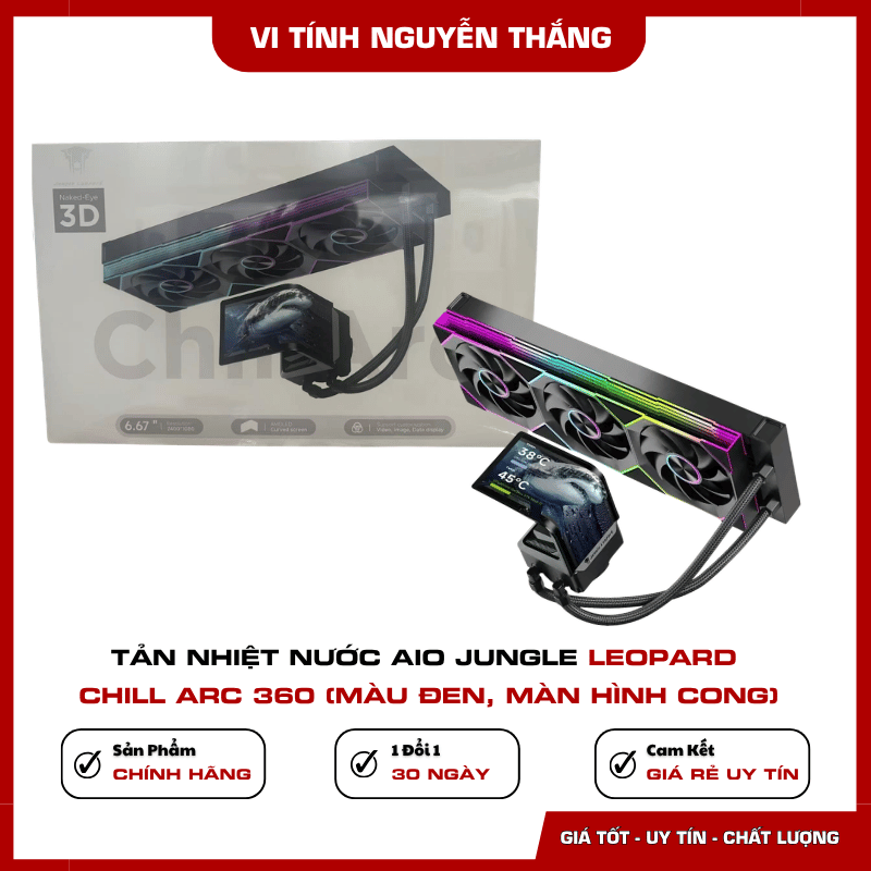 Jungle Leopard Chill Arc 360 hỗ trợ socket Intel AMD