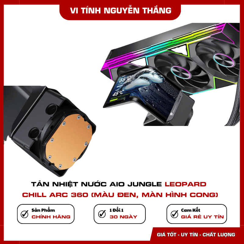 Bơm tản nhiệt Jungle Leopard Chill Arc 360 CA360