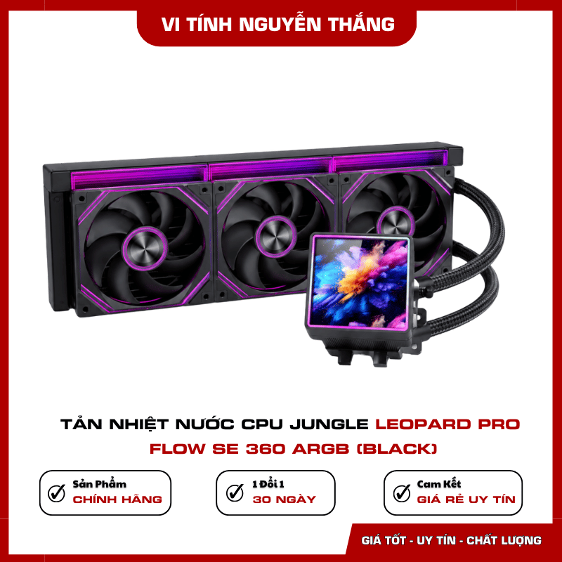 Socket hỗ trợ của Jungle Leopard Pro Flow SE 360 ARGB Black
