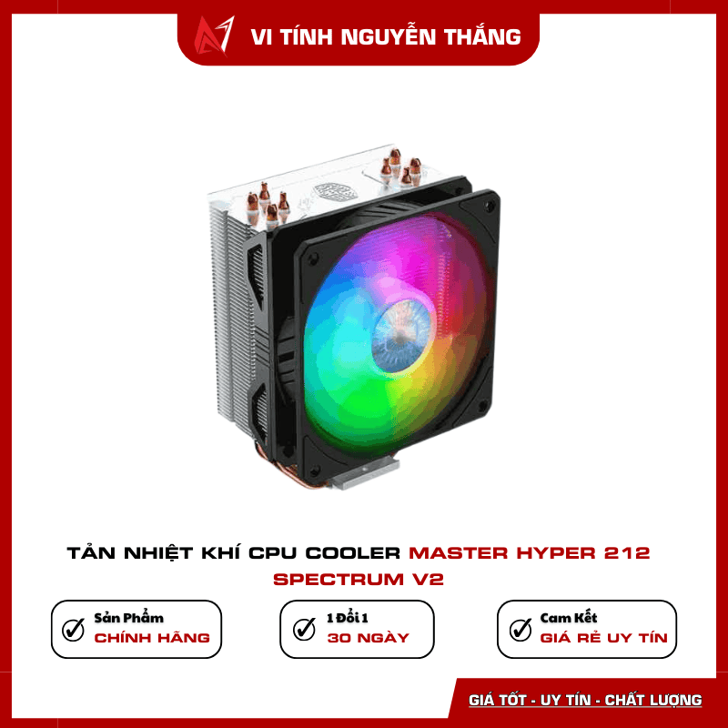 Tản nhiệt khí CPU Cooler Master Hyper 212 Spectrum V2