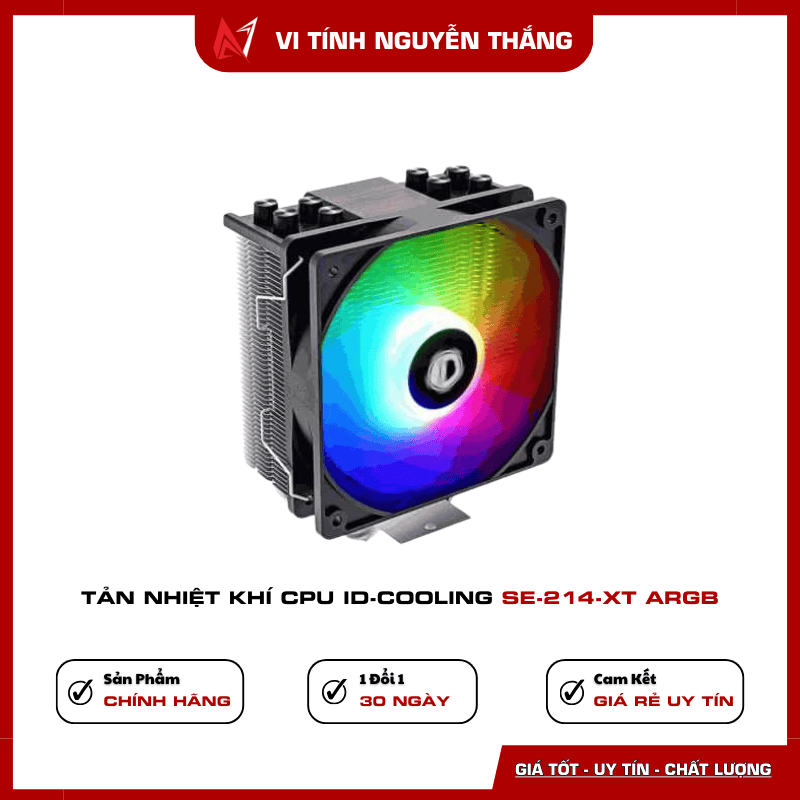 Tản nhiệt khí CPU ID-COOLING SE-214-XT ARGB