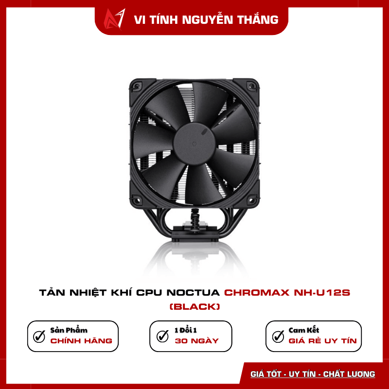 Tản nhiệt khí CPU Noctua Chromax NH-U12S Black
