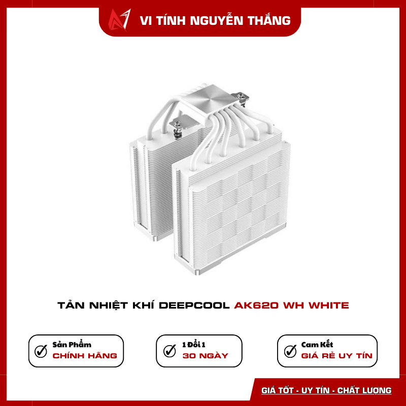 Quạt tản nhiệt Deepcool AK620 WH White