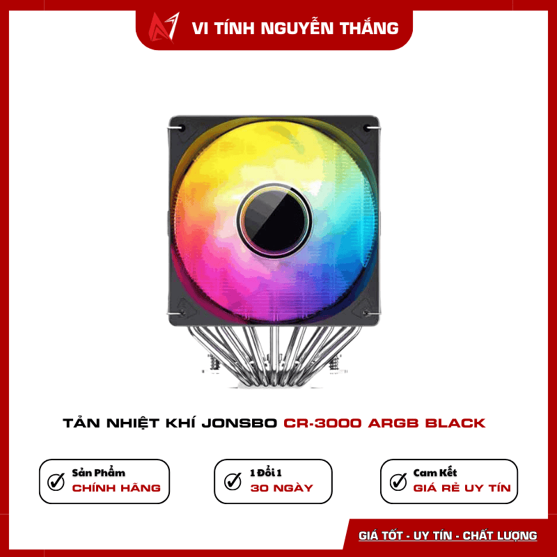 Tản nhiệt khí Jonsbo CR-3000 ARGB Black