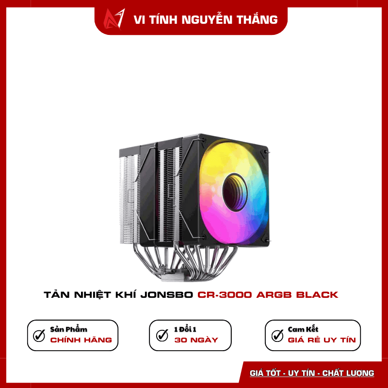 Tản nhiệt khí Jonsbo CR-3000 ARGB Black