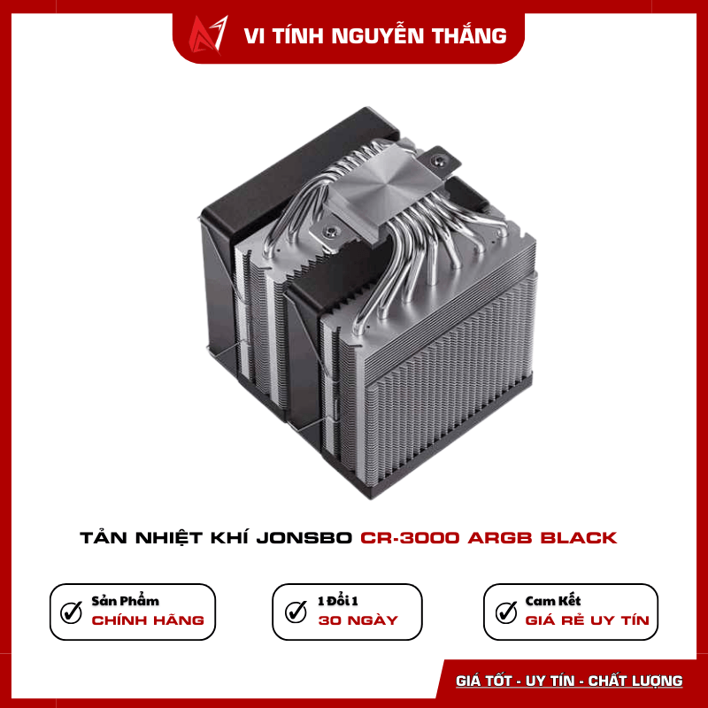 Tản nhiệt khí Jonsbo CR-3000 ARGB Black