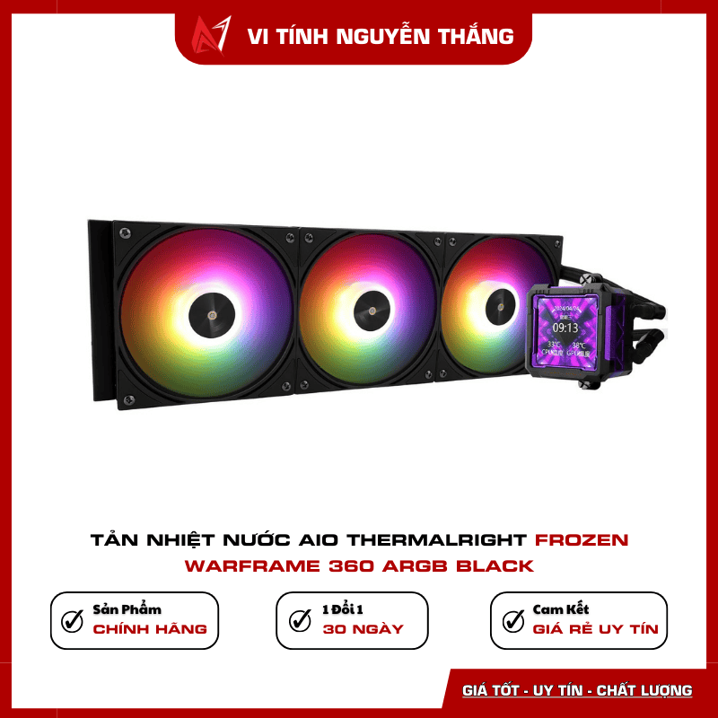 Tản nhiệt nước AIO Thermalright Frozen Warframe 360 ARGB Black