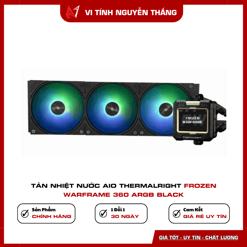 Tản nhiệt nước AIO Thermalright Frozen Warframe 360 ARGB Black