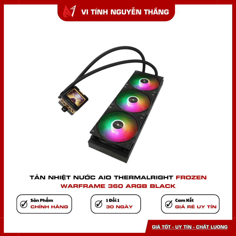 Tản nhiệt nước AIO Thermalright Frozen Warframe 360 ARGB Black