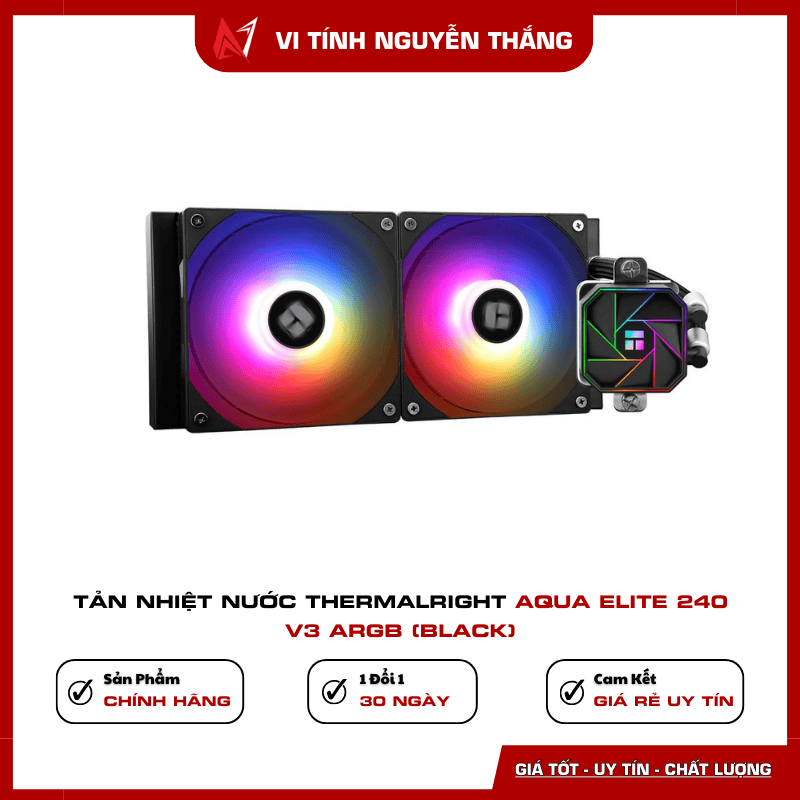 Tản nhiệt nước Thermalright Aqua Elite 240 V3 ARGB Black