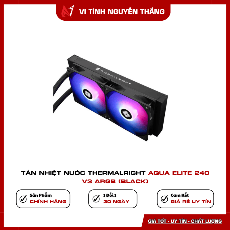 Tản nhiệt nước Thermalright Aqua Elite 240 V3 ARGB Black