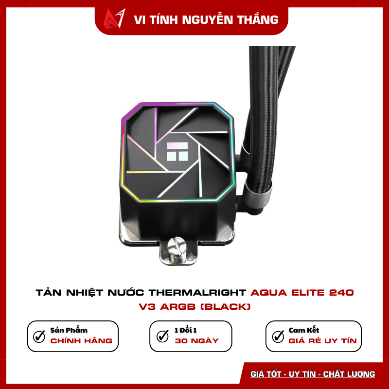 Tản nhiệt nước Thermalright Aqua Elite 240 V3 ARGB Black