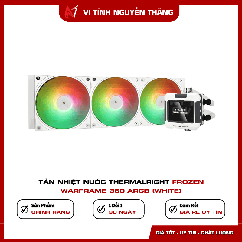 Tản nhiệt nước Thermalright Frozen Warframe 360 ARGB White