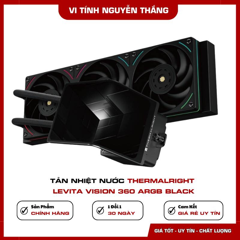 Radiator 360mm Thermalright Levita Vision 360 ARGB Black