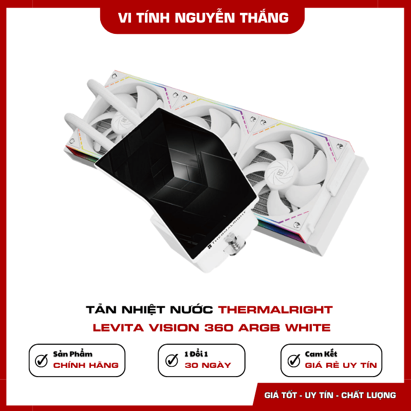 Quạt TL-M12QW ARGB của Thermalright Levita Vision 360 White