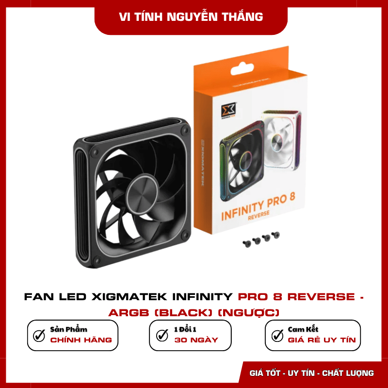Fan case Xigmatek Infinity Pro 8 Reverse 1200 RPM