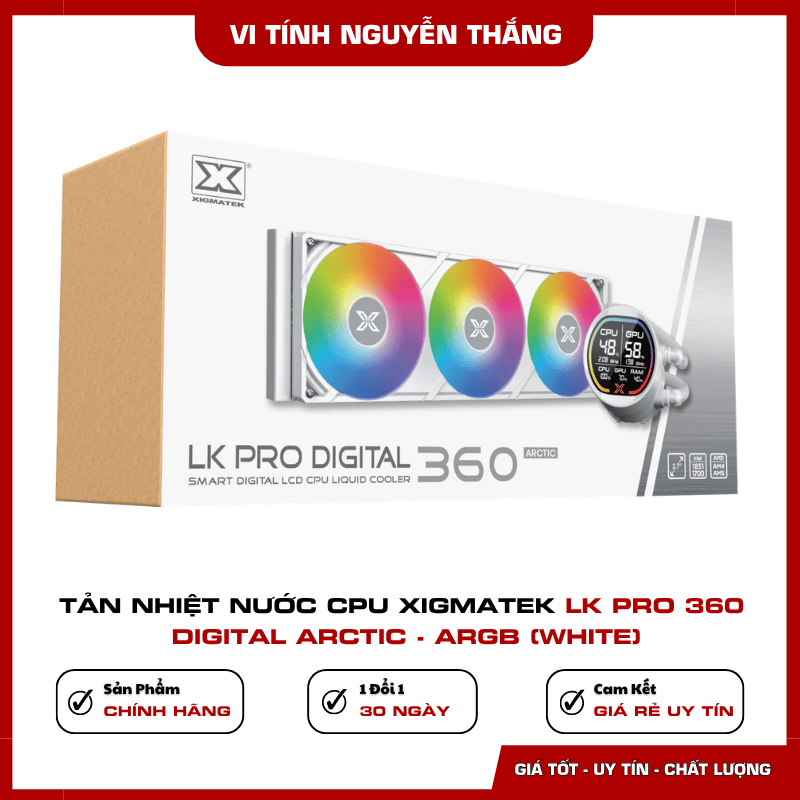 Socket hỗ trợ Xigmatek LK Pro 360 Digital Arctic Intel AMD