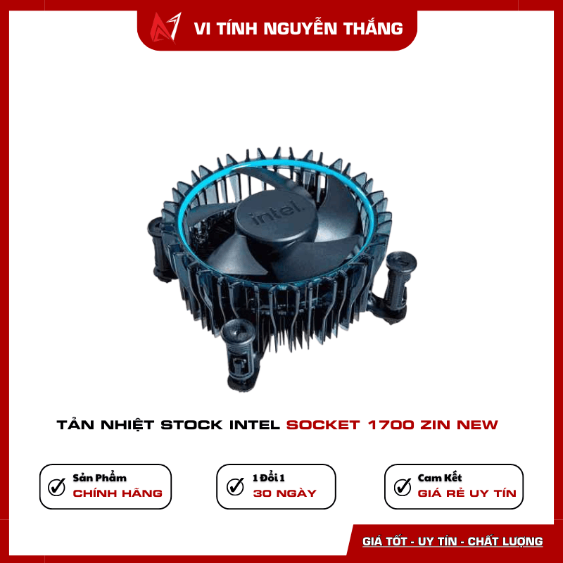 Tản nhiệt stock Intel Socket 1700 Zin New