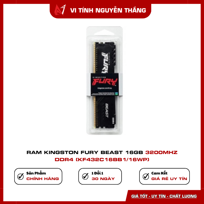 Tản nhiệt RAM Kingston FURY Beast
