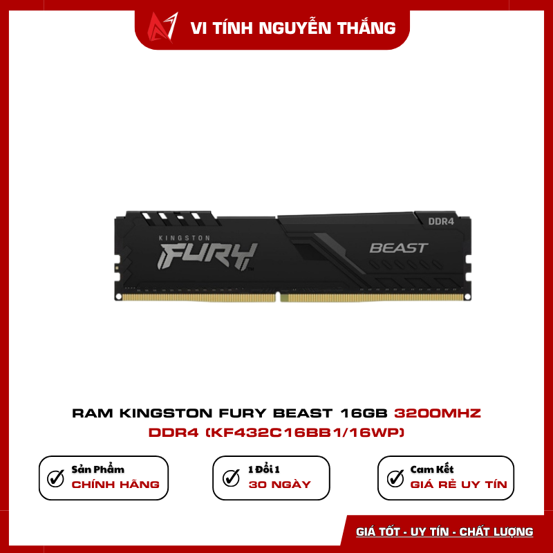 Ram Kingston FURY Beast DDR4