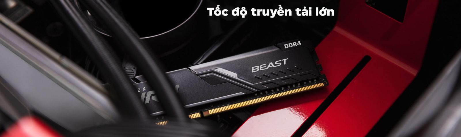 Ram Kingston Fury Beast 16GB 3200MHz DDR4 Black