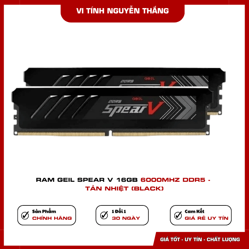 RAM GEIL Spear V dung lượng 16GB DDR5