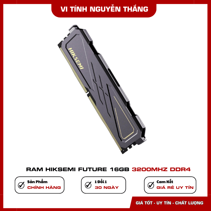 RAM HIKSEMI FUTURE DDR4 U-DIMM cho máy tính để bàn