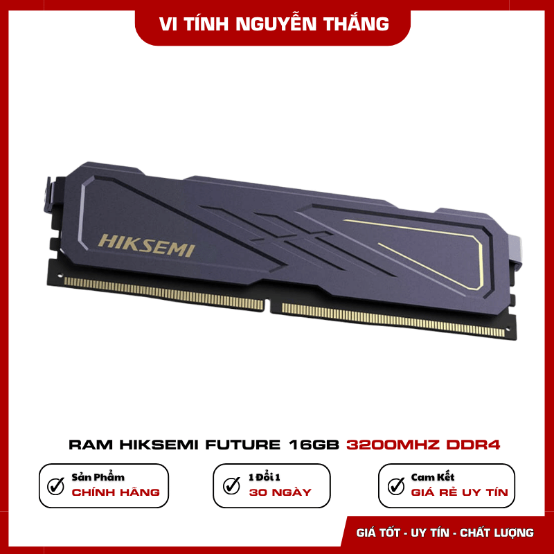 Nâng cấp PC với RAM HIKSEMI FUTURE 16GB DDR4