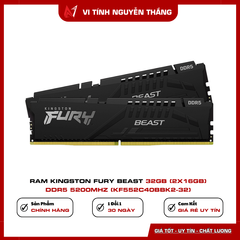 RAM Kingston Fury Beast DDR5 32GB