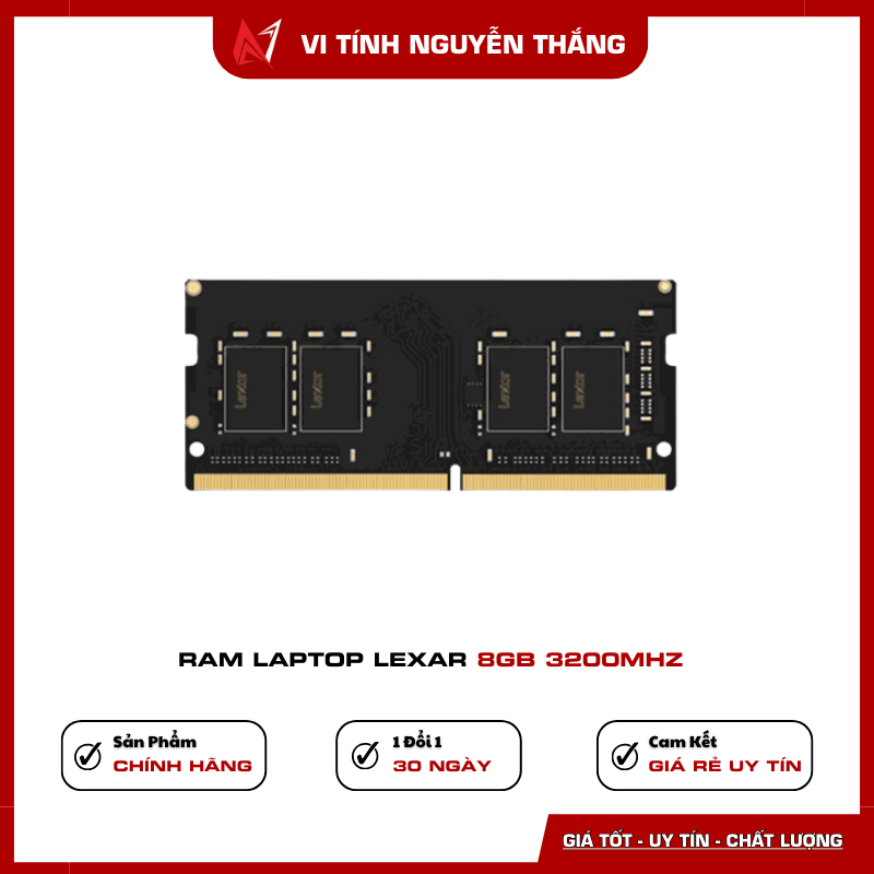 RAM Laptop Lexar 8GB 3200MHz DDR4