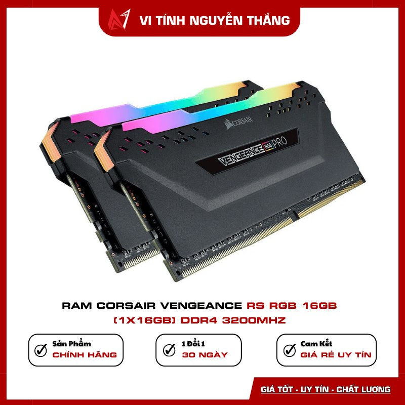 Ram Corsair Vengeance RS RGB 16GB DDR4 3200MHz