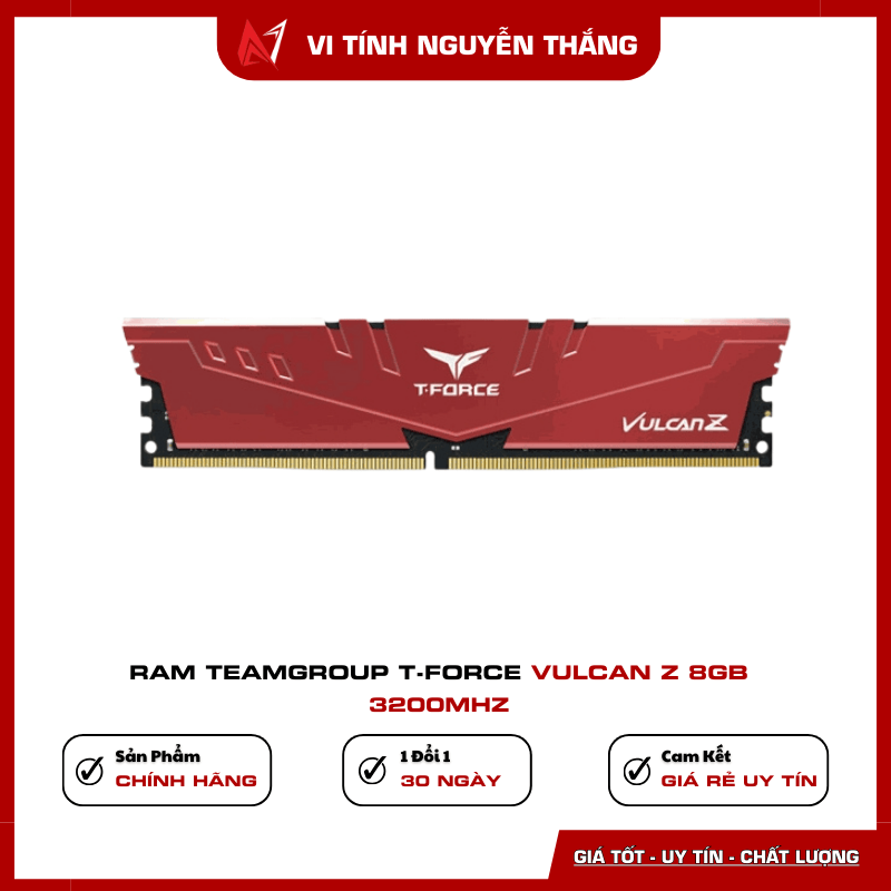 Ram TeamGroup T-Force Vulcan Z 8GB 3200MHz DDR4