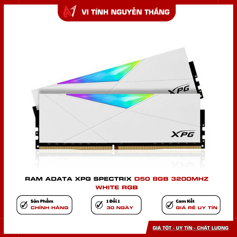 Tản nhiệt RAM ADATA XPG Spectrix D50 White