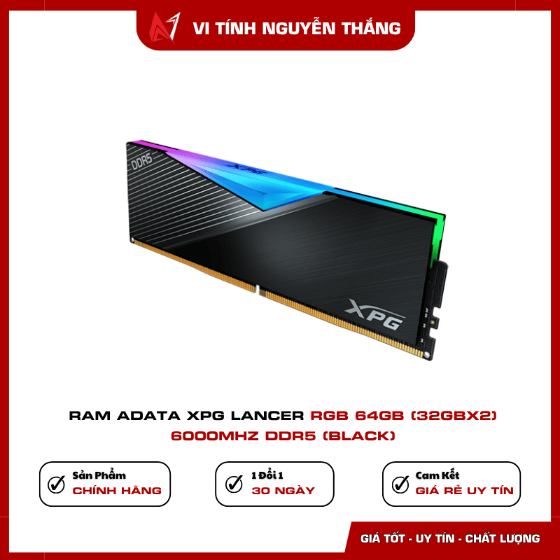 Nâng cấp RAM PC gaming DDR5 64GB tại Vi Tính Nguyễn Thắng