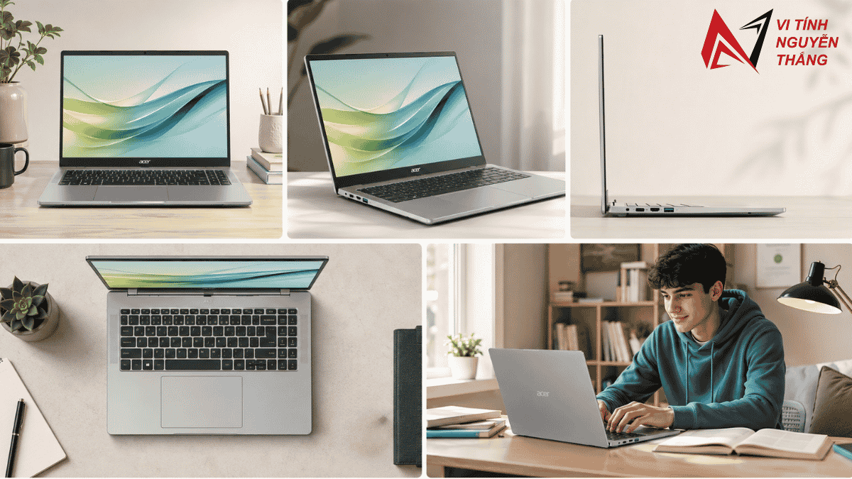 Laptop màn hình lớn 16 inch RAM 16GB cho sinh viên dùng lâu dài