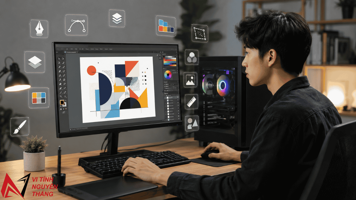 cấu hình PC cho dân thiết kế đồ họa 2D