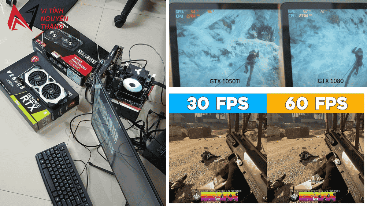 PC gaming bị tụt FPS khiến khung hình giật lag khi chơi game